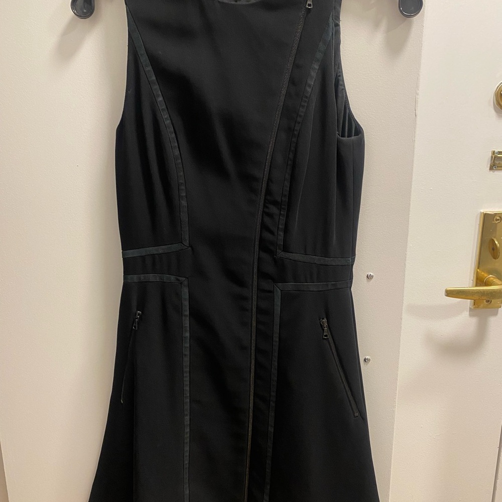 Rag & Bone Black Midi Dress